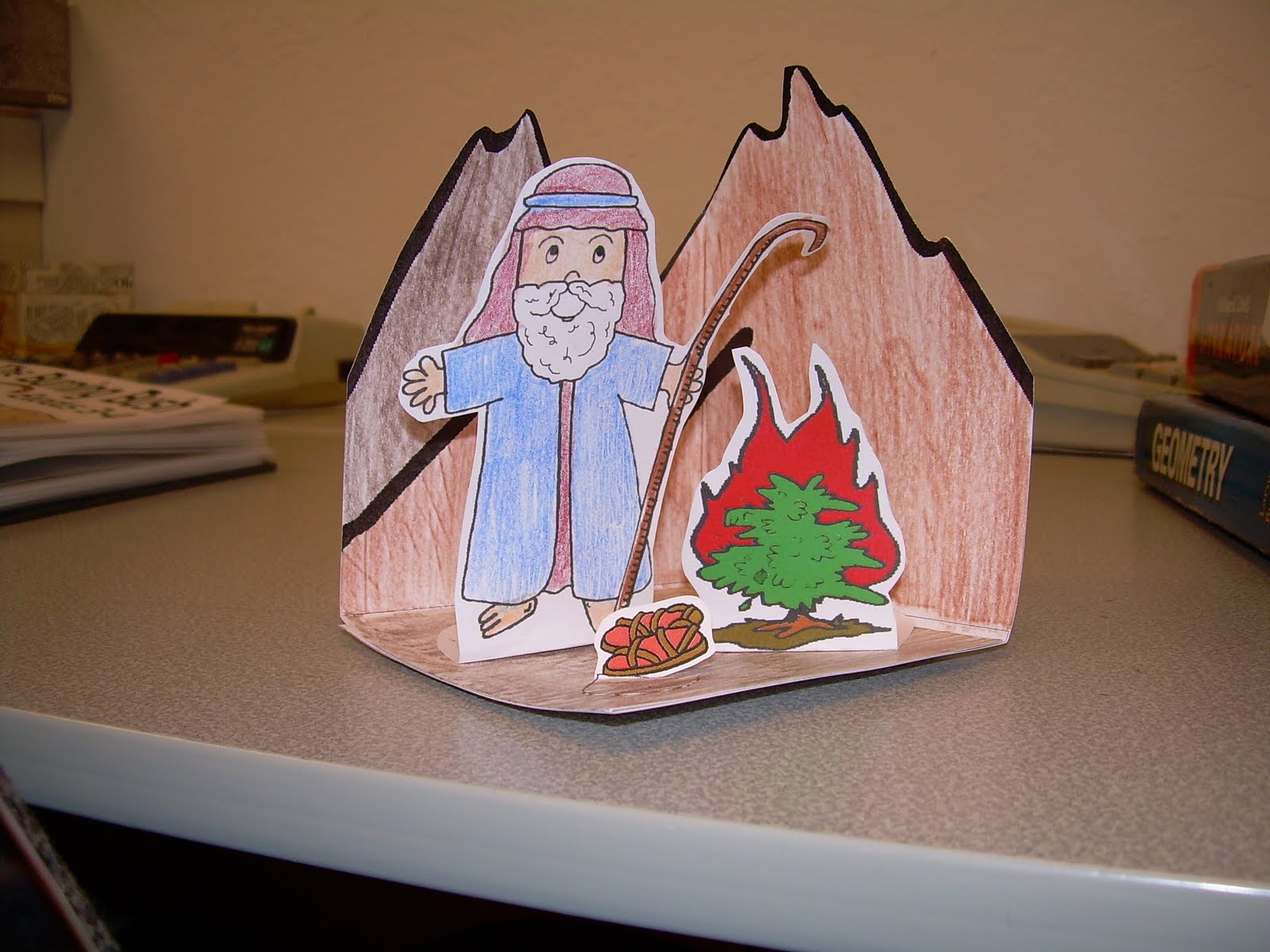 Preparing for Next Lesson On Moses….Moses and the Burning Bush