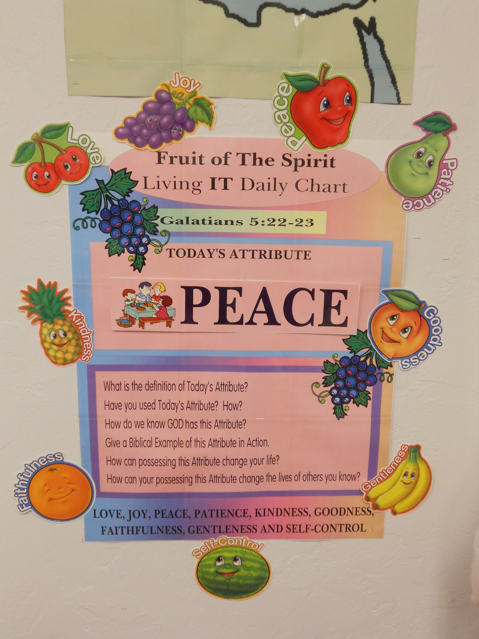 Fruit of the Spirit—–Peace