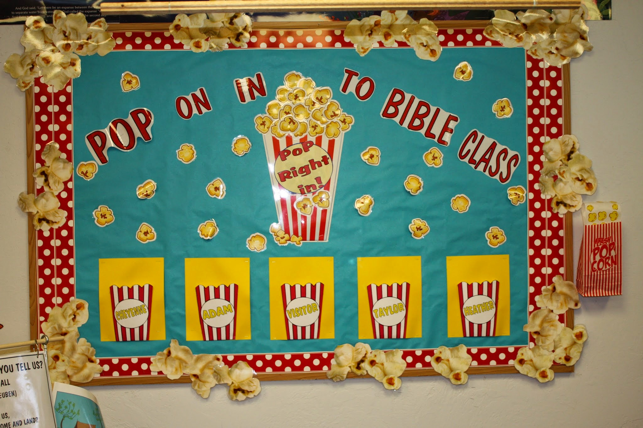 “POP” On In To Bible Class Attendance Charts