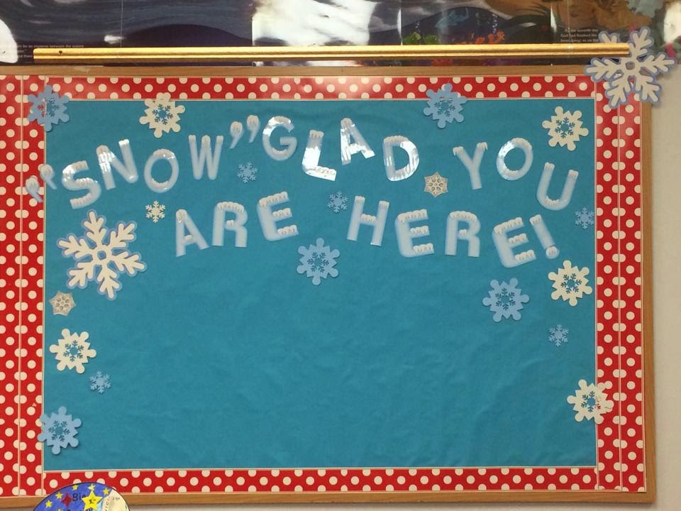 WINTER ATTENDANCE CHARTS “Snow Glad You Are Here!”